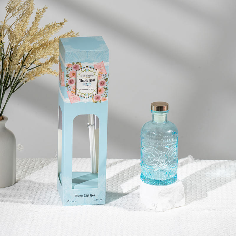 Mater'day auctor vitreum lagenam calamum diffundens -home odorem manufacturer