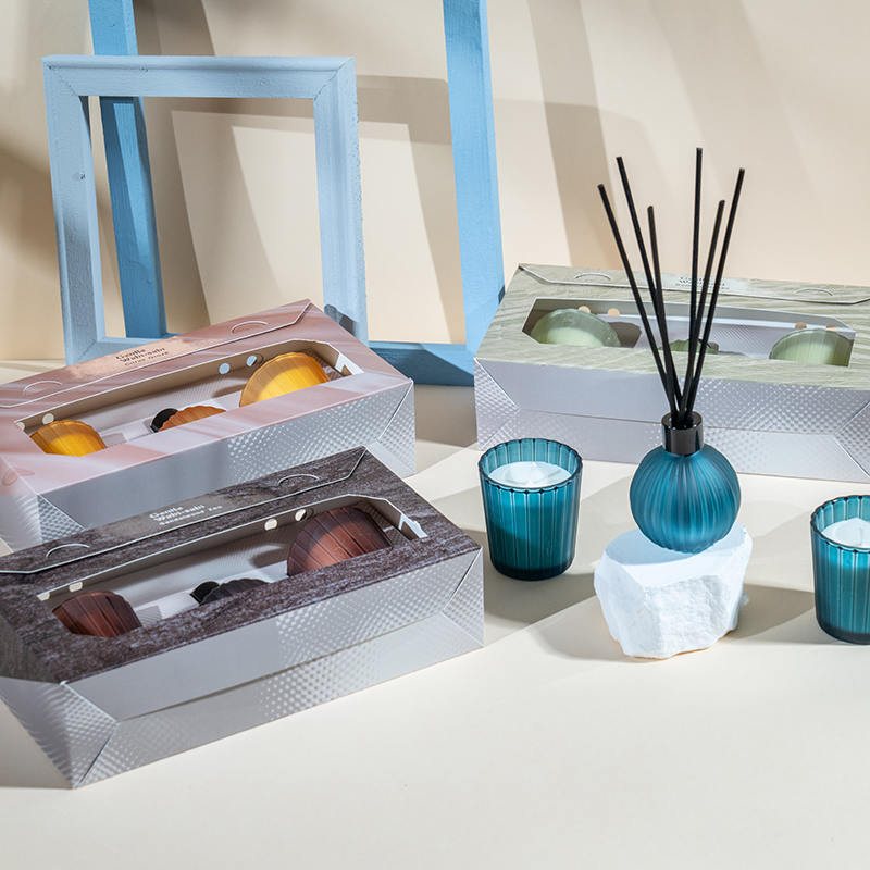 Vertical striata parva vitreola candelis odorata x2