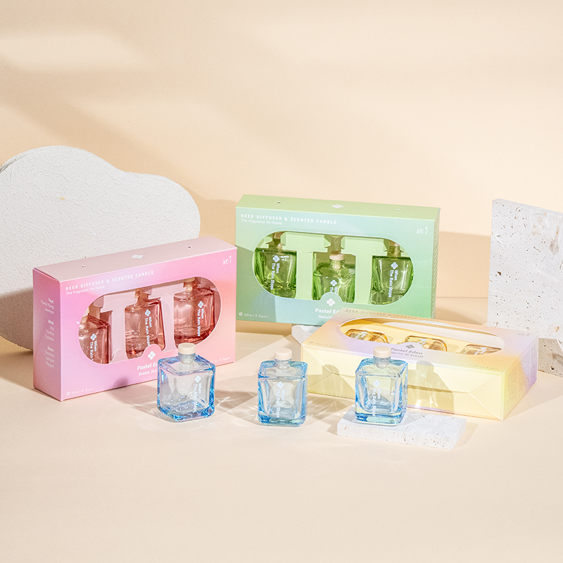 3PCS quadratum utrem calamum diffundens paro- 3PCS odoris set