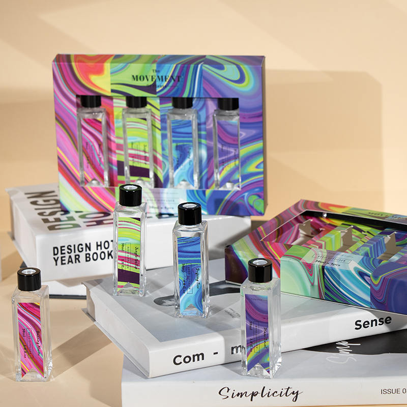 Calcaneum parvum quadratum calamum diffundens calamum 4PCS set-aroma diffundens oleum opificem