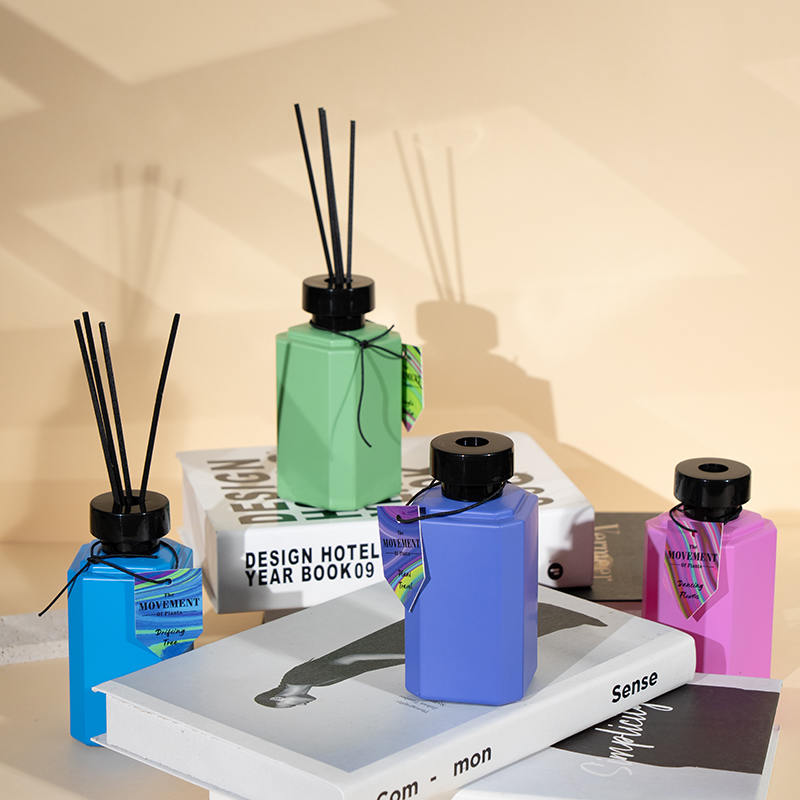 Quadratus lagena vitrea calamus diffunditur-Home fragrantia fabricante