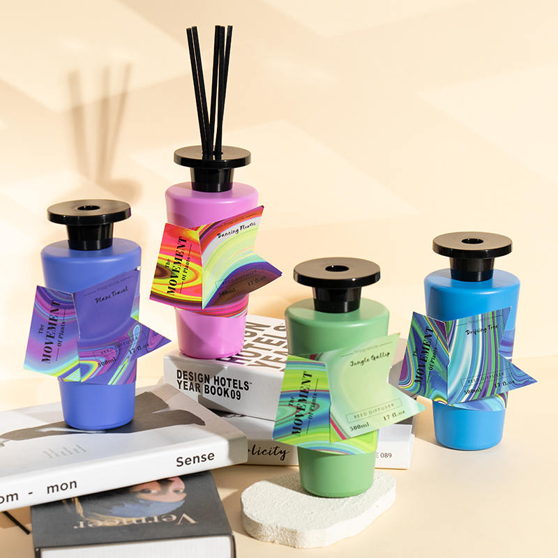 Conus vitreus clarus rotundus unguenti utrem calamum diffundens domum diffundens