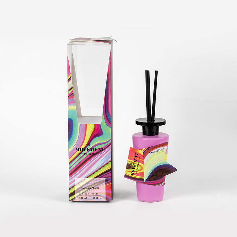 Conus vitreus clarus rotundus unguenti utrem calamum diffundens domum diffundens