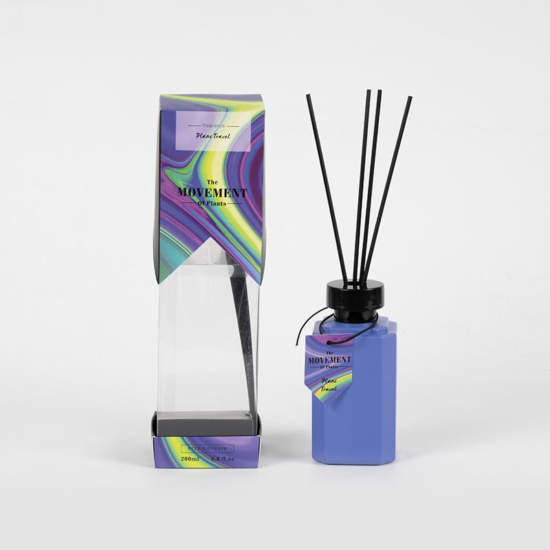 Quadratus lagena vitrea calamus diffunditur-Home fragrantia fabricante