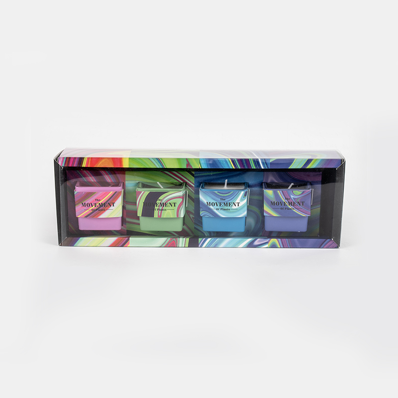 Ordo quadratus calicis candelis odoratis soy candela vitrea elit